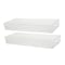 Martha Stewart Kerry 2 Pack Plastic Stackable Office Desk Drawer Organizers with Gold Trim, 15 x 6 BE-PB8972-G-2-CLRGLD-MS - alternate 8